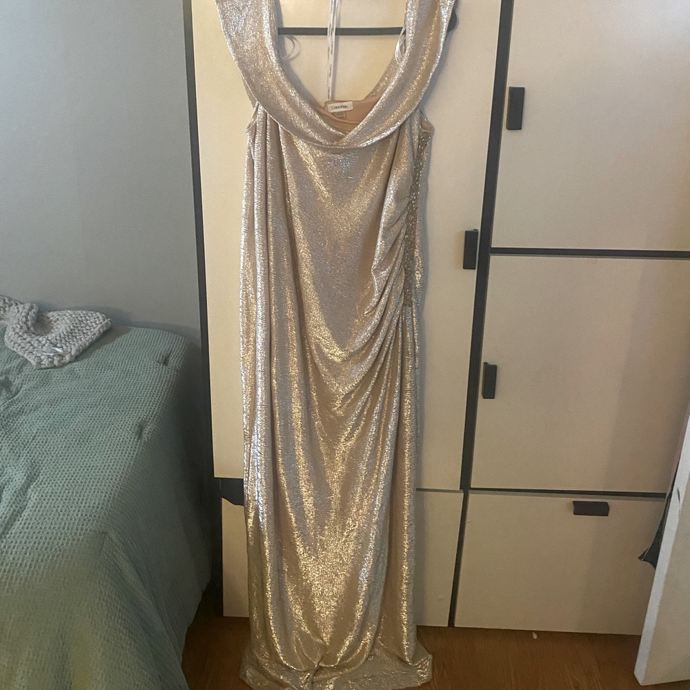Gold gown